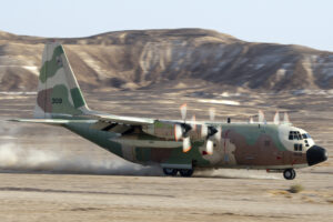 IAF C-130 dirt runway training